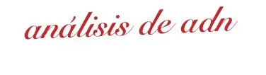 Análisis de ADN